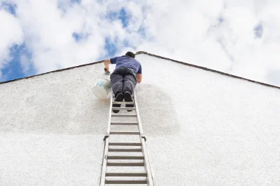 Peinture extérieure à l'Aigle — façades et ravalement